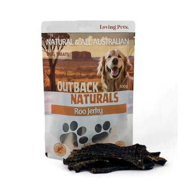 Loving Pets Australia Roo Jerky Dog Treats 7.05 oz Loving Pets Australia