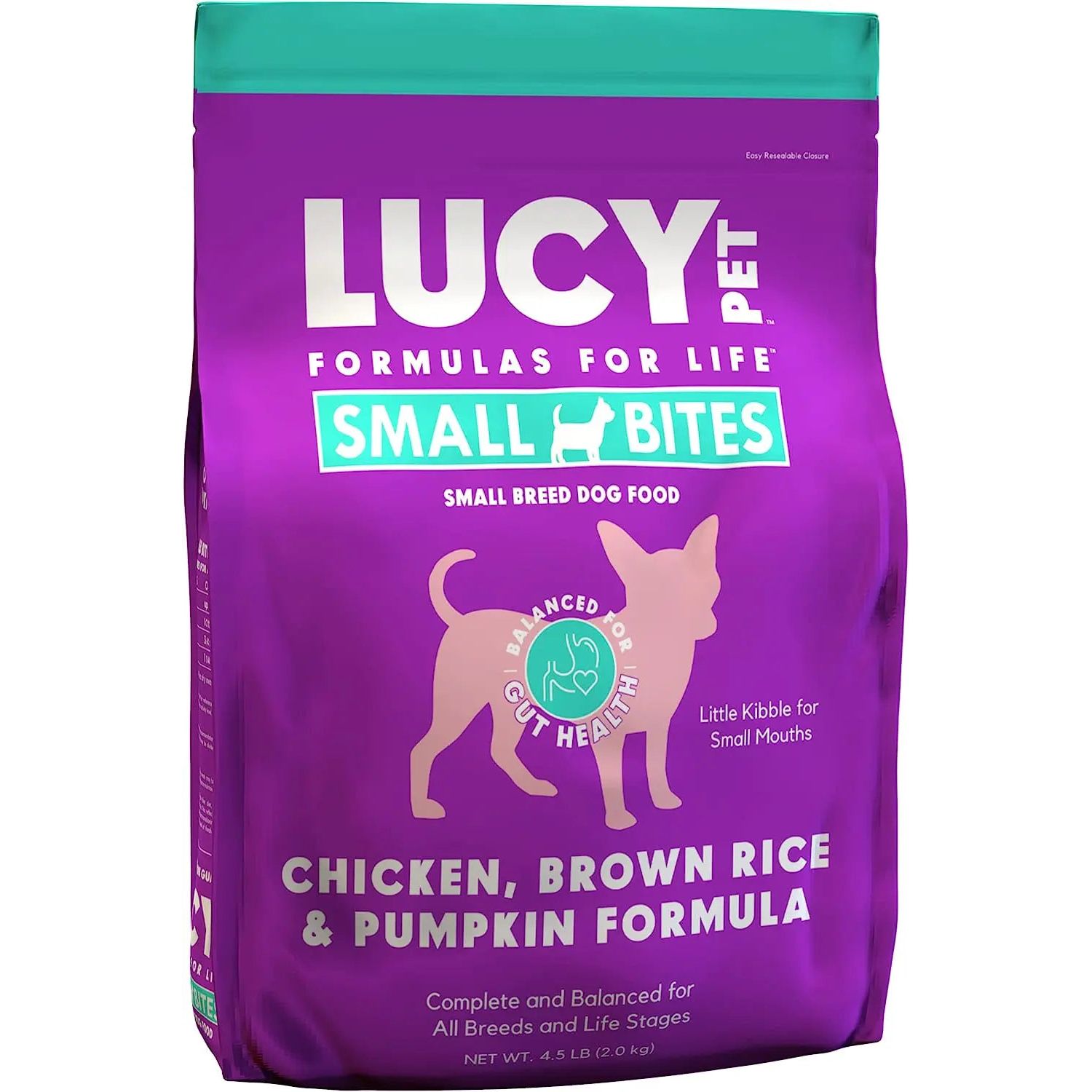 Lucy Pet Products Grain-Free Small Bites Small Breed Dry Dog Food 4.5 lb Lucy Pet Products