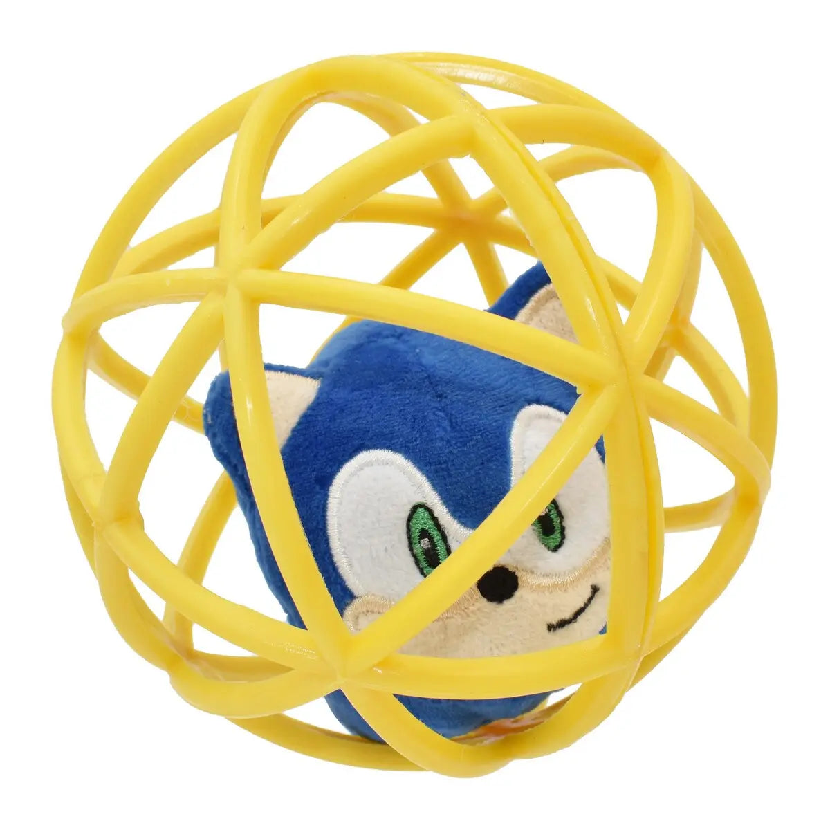 Multipet Sega Sonic Cage Ball Cat Toy Multipet