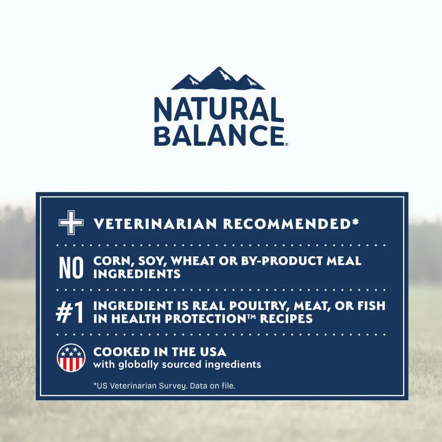 Natural Balance Health Protection Adult Real Chicken, Brown Rice & Pumpkin Dry Dog Food Natural Balance