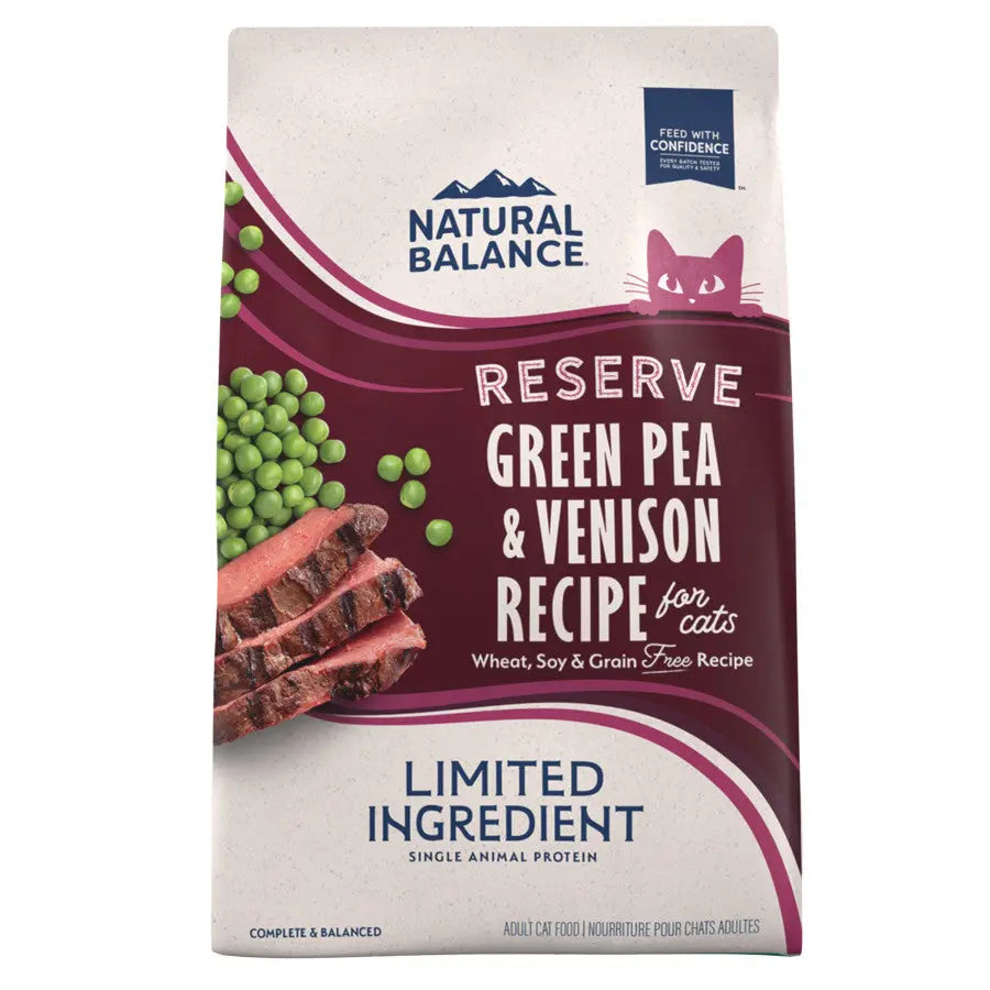 Natural Balance Pet Foods L.I.D Green Pea & Venison Formula Dry Cat Food Natural Balance CPD