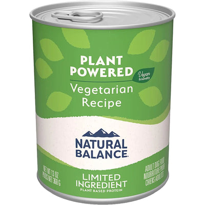 Natural Balance Pet Foods L.I.D Plant Powered Vegetarian Wet Dog Food 12ea/13 oz Natural Balance