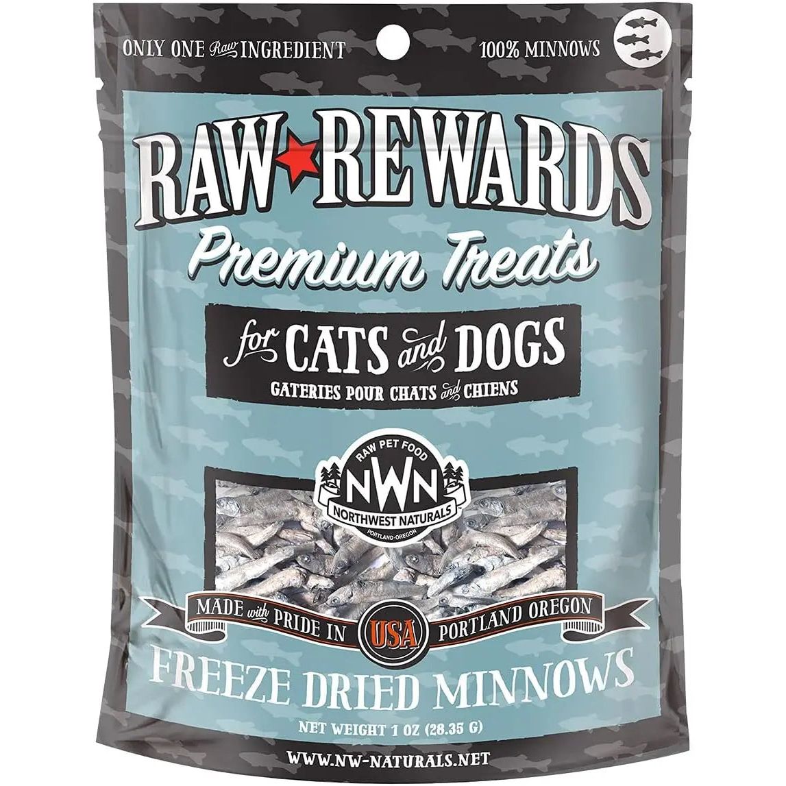 Northwest Naturals Minnows  Freeze-Dried Treats for Dogs and Cats Northwest Naturals