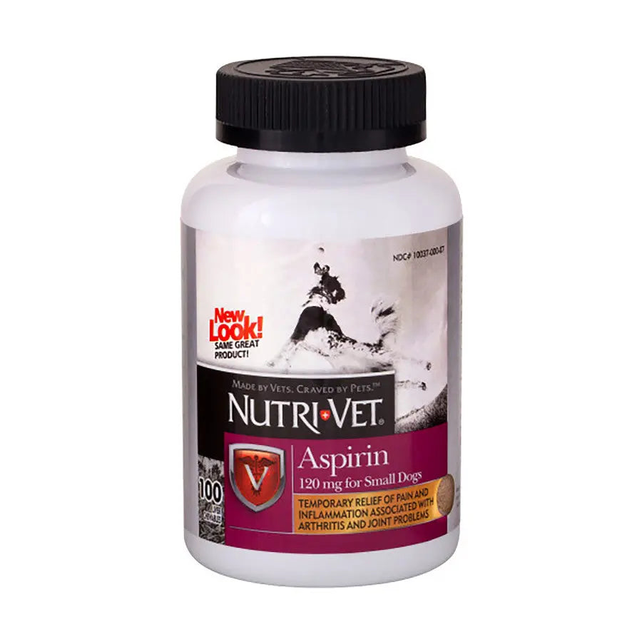 Nutri-Vet K9 Aspirin Liver Chewables Small Dogs 100 ct Nutri-Vet