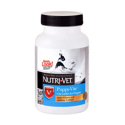 Nutri-Vet Puppy-Vite Liver Chewables 60 ct Nutri-Vet