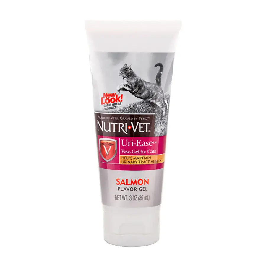 Nutri-Vet Uri-Ease Salmon Flavor Cat Paw-Gel 3 oz Nutri-Vet