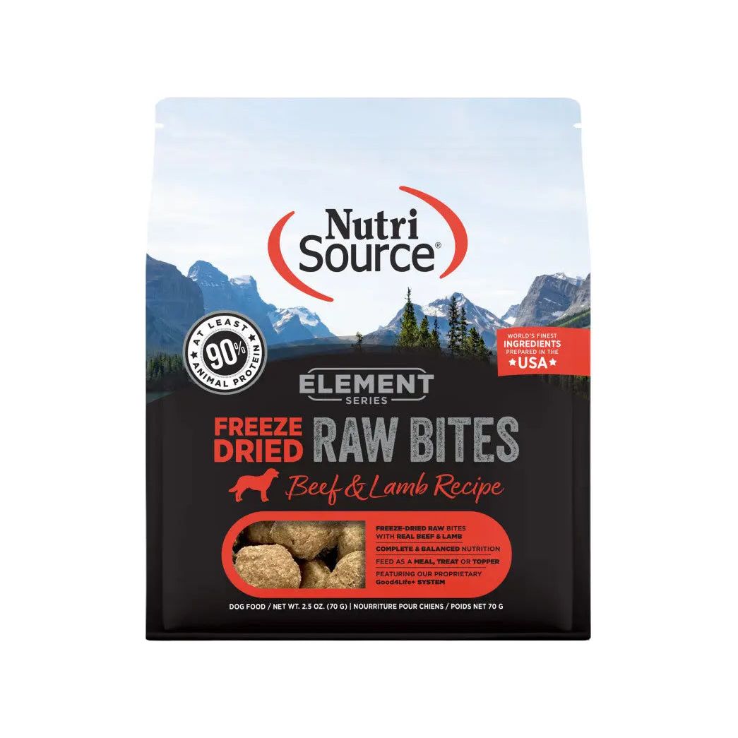 NutriSource Element Freeze Dried Raw Bites Dry Dog Food NutriSource