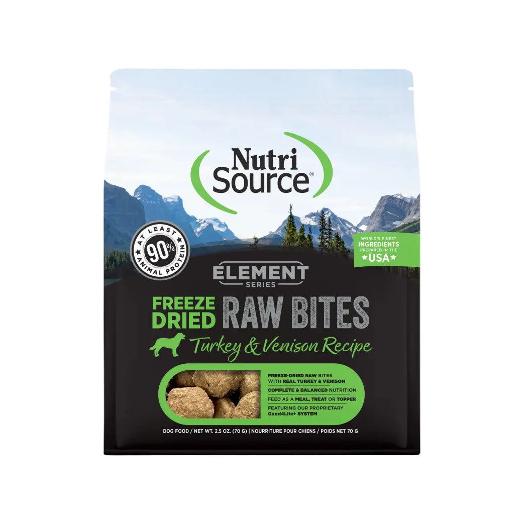 NutriSource Element Freeze Dried Raw Bites Dry Dog Food NutriSource