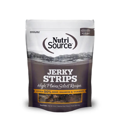 NutriSource Select Jerky Strips Dog Treats NutriSource