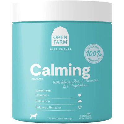 Open Farm Calming Chew Dog Supplement 90 Count Open Farm