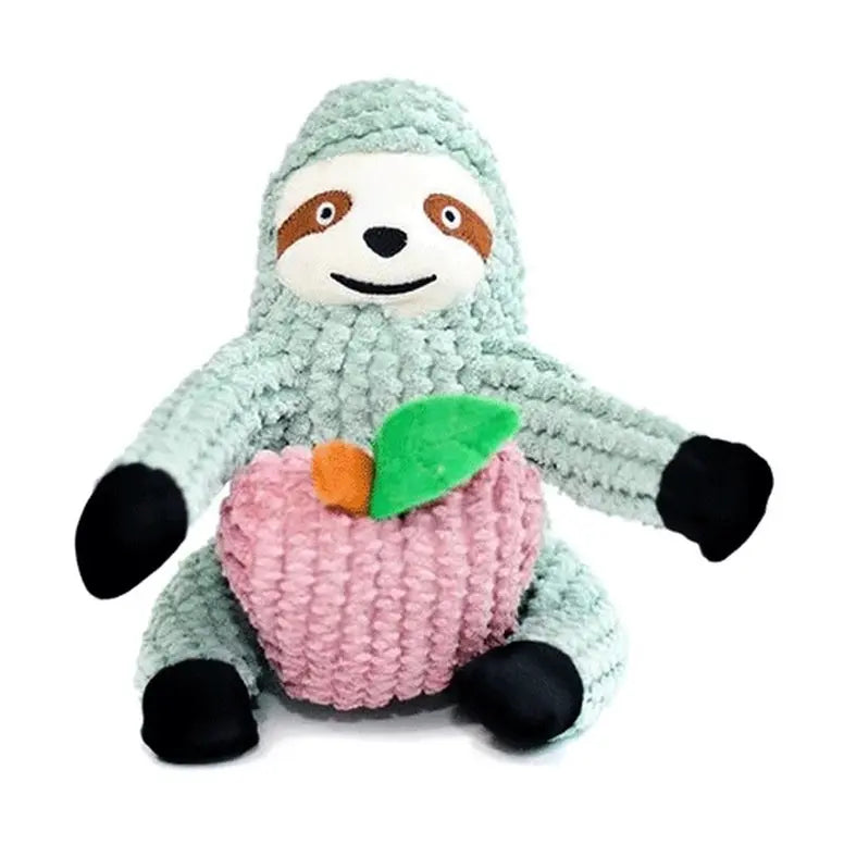 Patchworkpet Playful Pairs Sloth Plush Dog Toys 10" Patchworkpet