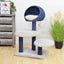 PetPals Blue Galaxy and Gray 4 Level Cat Tree With Condo and Shag fur PetPals Group