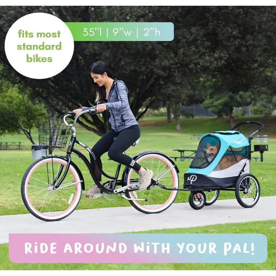 Petique Bike Adapter for Pet Strollers Petique