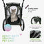 Petique Trailblazer Medium-Sized Ventilated Pet Jogger Dog or Cat Stroller Petique