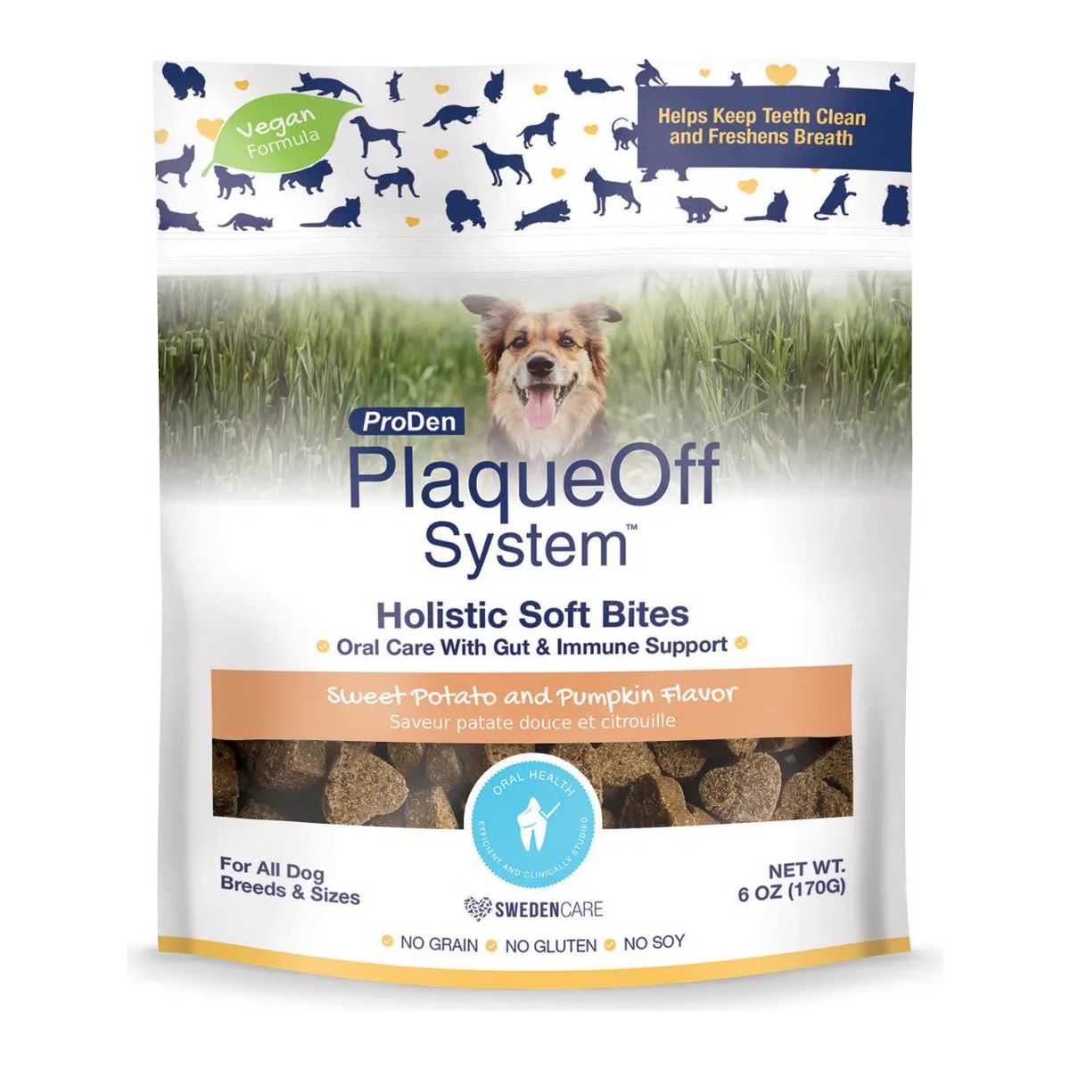 PlaqueOff Holistic Soft Bites Oral Care with Gut & Immune Support PlaqueOff