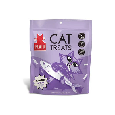 Plato Air-Dried Cat Treats Baltic Sprat 1.5oz Plato