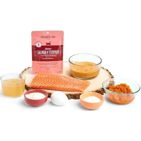 Portland Pet Food Company Boots’ Salmon N’ Pumpkin Cat Food Portland Pet Food