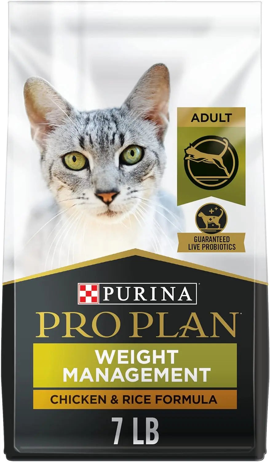 Pro Plan Weight Management Chicken & Rice Dry Cat Food Purina Pro Plan