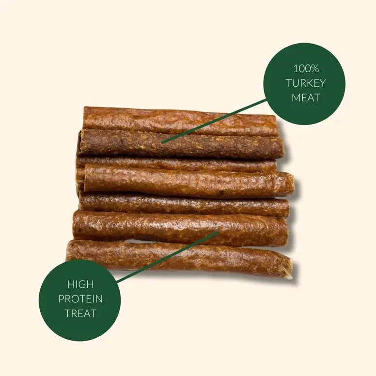 Purposeful Pup Treats Turkey Sausage Dog Treats 10 Pk Purposeful Pup Treats