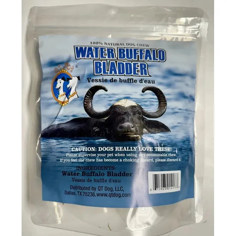 QT Dog Water Buffalo Bladder Biscuits 4pk QT Dog