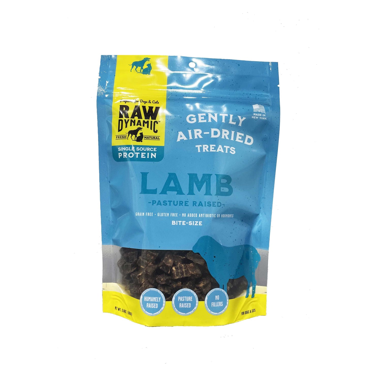 Raw Dynamic Air-Dried  Dog Treats 3.6oz Raw Dynamic