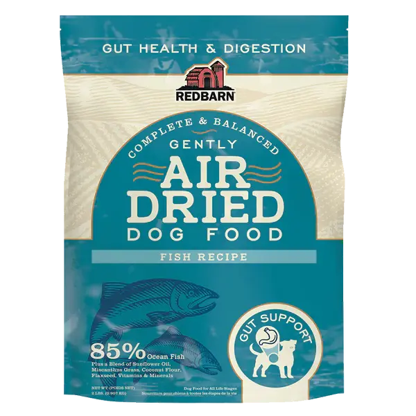 Redbarn Pet Products Air Dried Gut Support Fish Dry Dog Food Redbarn