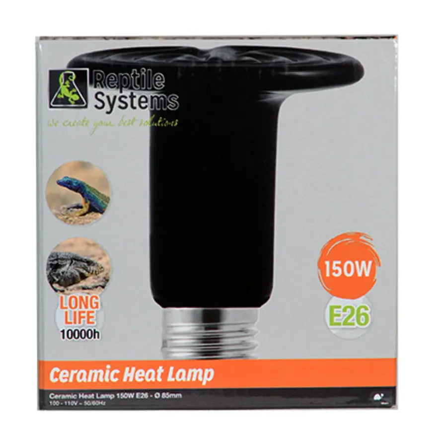 Reptile Systems Ceramic Heat Emitter Black Reptile Systems