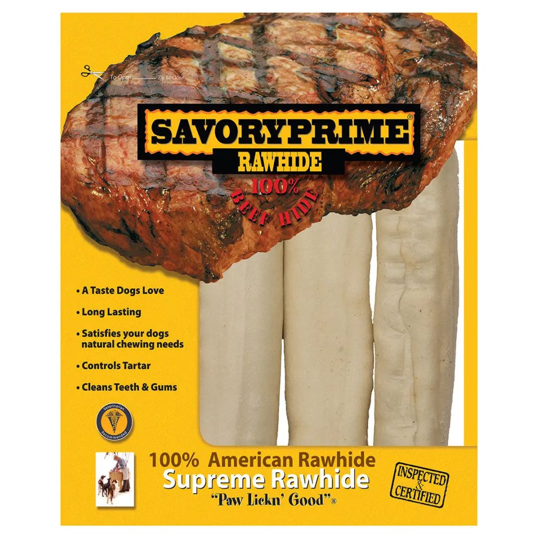 Savory Prime Supreme Retriever Roll White Dog Chew Savory Prime CPD