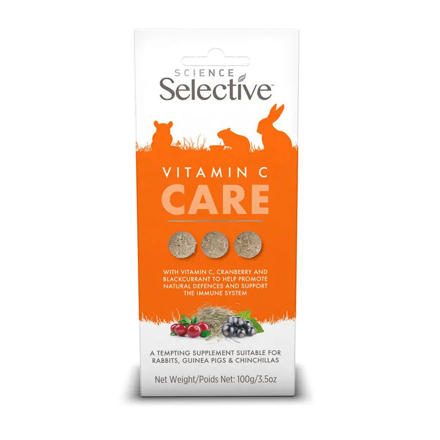 Science Selective Vitamin C Care Small Animal Supplement Science Selective