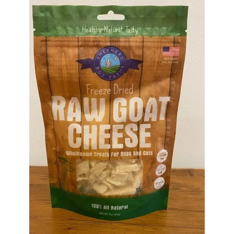 Shepherd Boy Farms Freeze Dried Raw Goat Cheese Dog Treats Shepherd Boy Farms