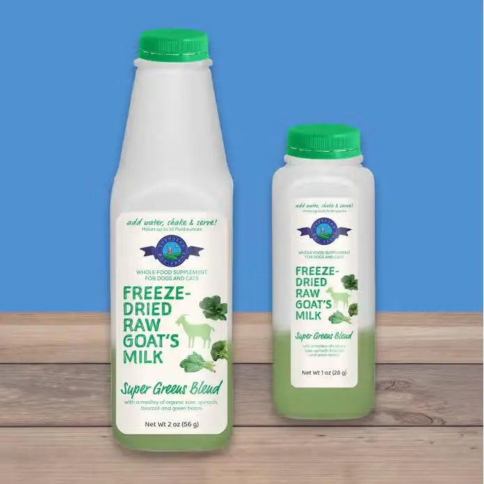 Shepherd Boy Farms Super Greens Blend Freeze-Dried Raw Goat Milk Shepherd Boy Farms