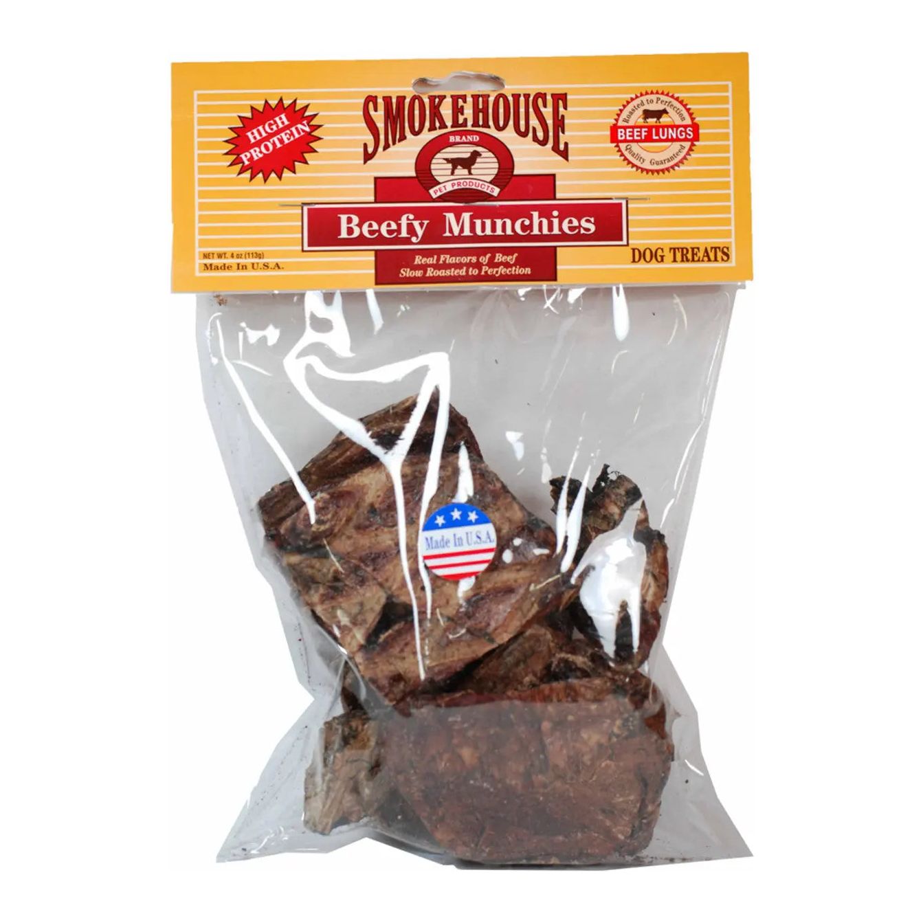 Smokehouse USA Made Beef Munchies Dog Treat Smokehouse