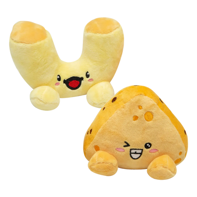 SnugArooz Mac N' Cheese Plush Dog Toys SnugArooz