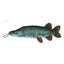 Steel Dog Denim Fish Dog Toys with Rope Steel Dog