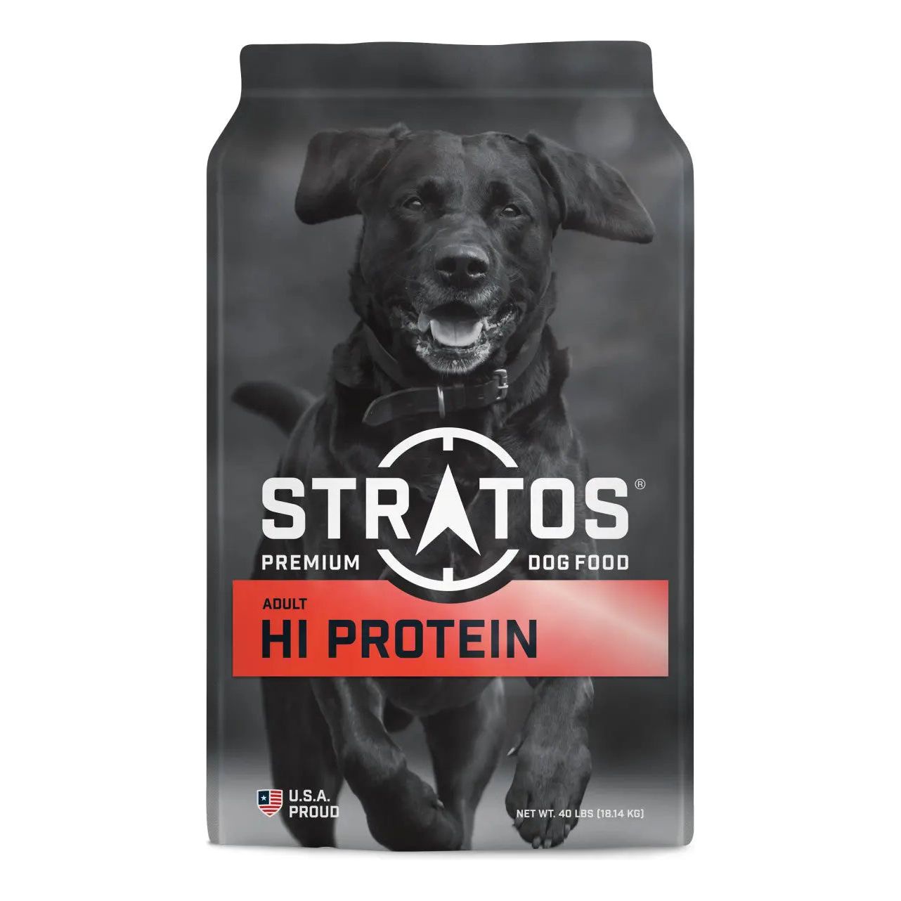 Stratos Hi Protein Dry Dog Food 40 lb Stratos