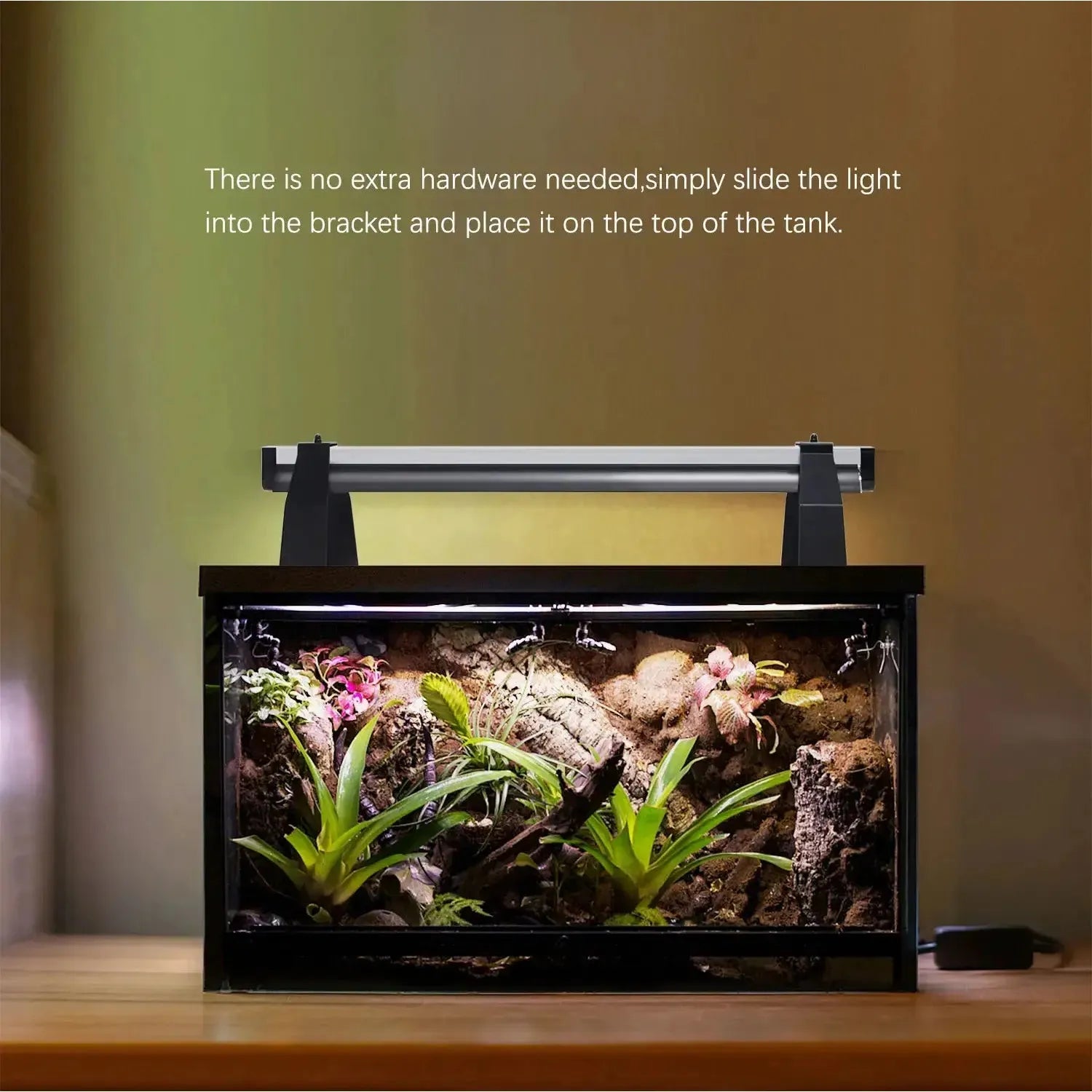 Talis-US LED T5 UVB Lamp Stand for Reptile Terrariums Talis Us