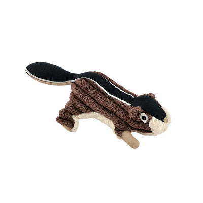 Tall Tails Chipmunk With Squeaker Dog Toys 5" Tall Tails