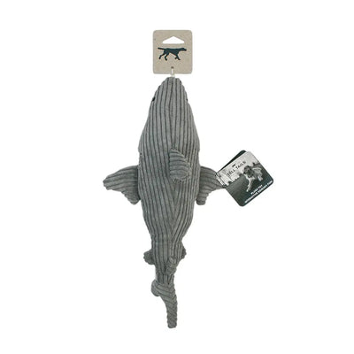 Tall Tails Crunch Shark Dog Toys 14" Tall Tails