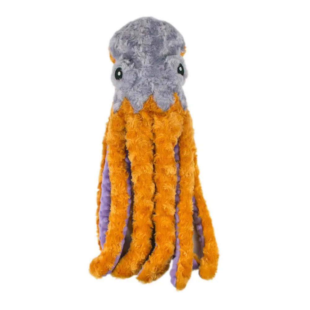 Tall Tails Octopus Dog Toy with Squeaker 14" Tall Tails