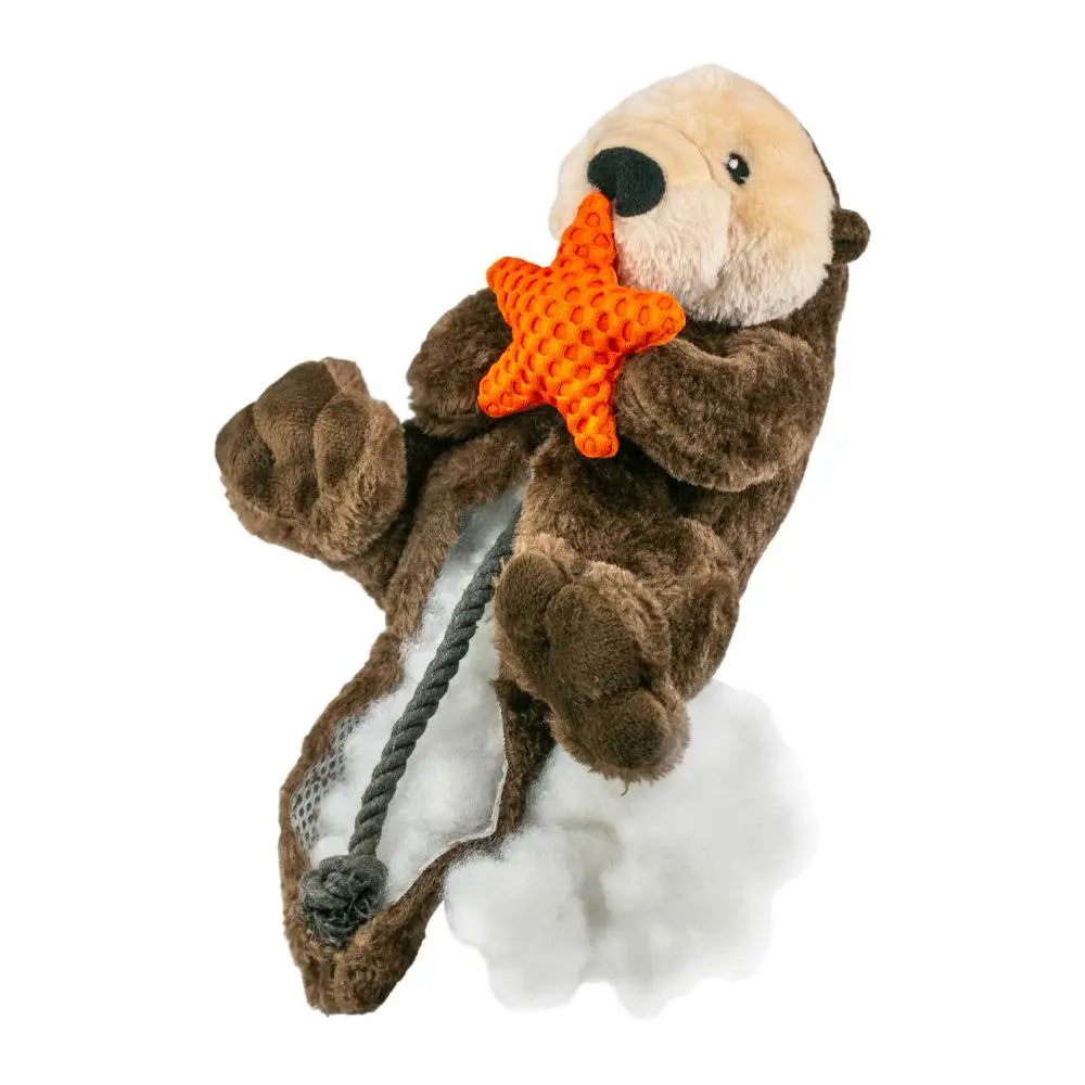 Tall Tails Otter Rope Body Dog Toy 13" Tall Tails