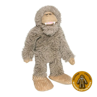 Tall Tails Stuffless Big Foot Dog Toy with Squeaker 20" Tall Tails