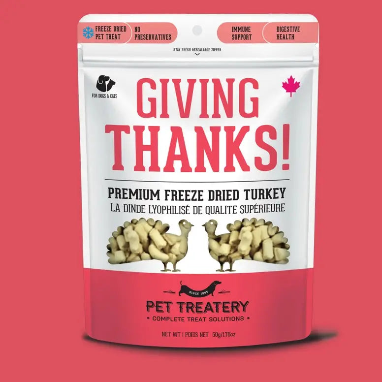 The Granville Island Turkey Freeze-Dried Pet Treats 1.7oz Granville