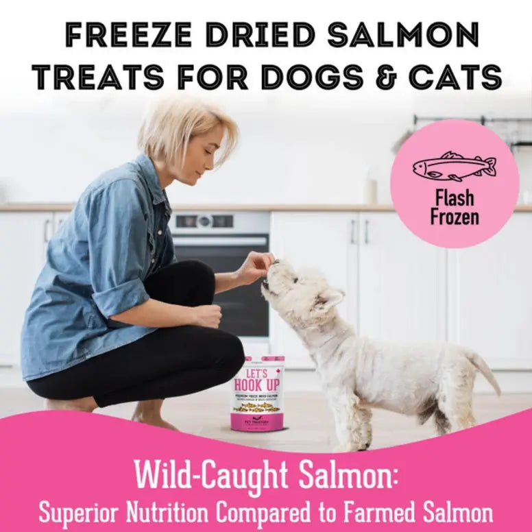 The Granville Island Wild Salmon Freeze-Dried Pet Treats 1.7oz Granville