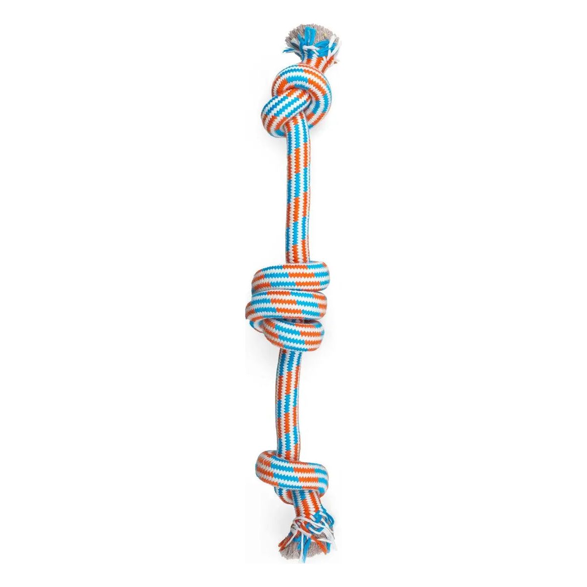 ThoozyPet 3-Knot Rope Dog Toy 25" ThoozyPet