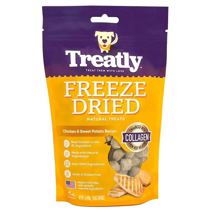 Treatly Freeze Dried Dog Treats 3 oz Treatly