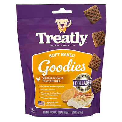 Treatly Soft Baked Goodies Dog Treats 5 oz Treatly