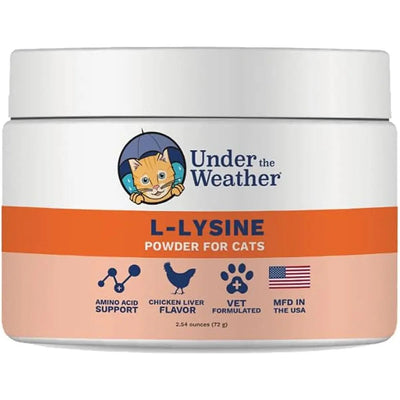 Under the Weather L-Lysine Powder for Cats 2.54oz Under the Weather