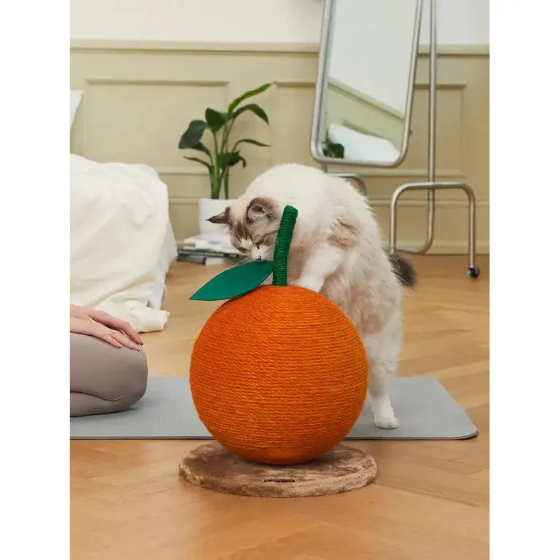 Vetreska Tangerine Cat Scratching Ball VETRESKA