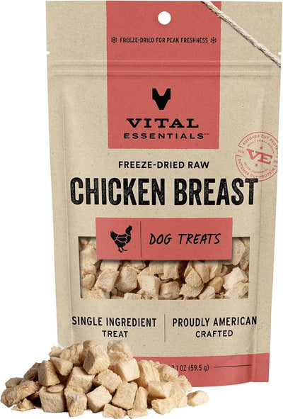 Vital Essentials® Freeze-Dried Raw Chicken Breast Dog Treats Vital Essentials®