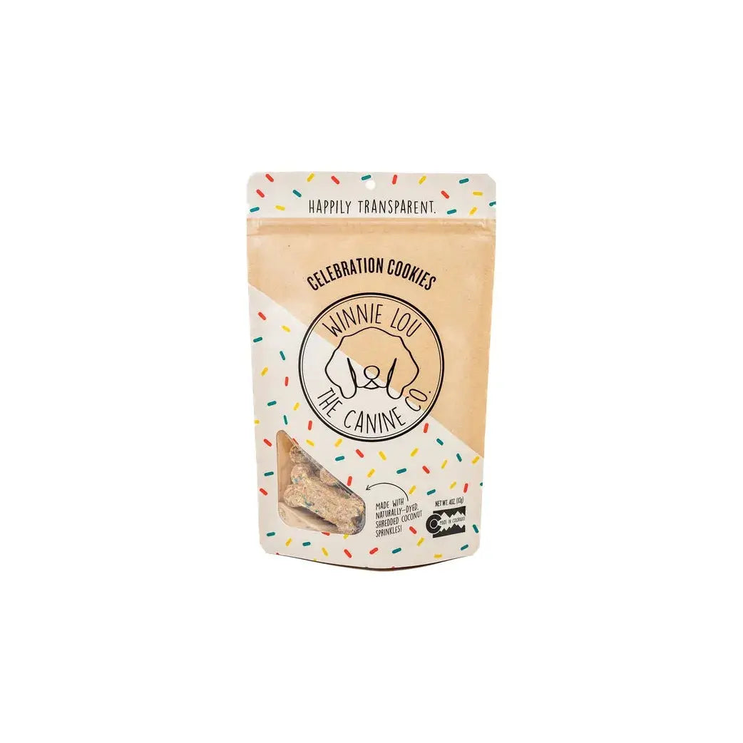 Winnie Lou Celebration Cookies Dog Treats 5 oz Winnie Lou